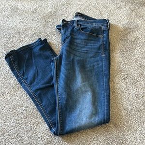Express Jeans- Barely Boot- Mid Rise- 6S